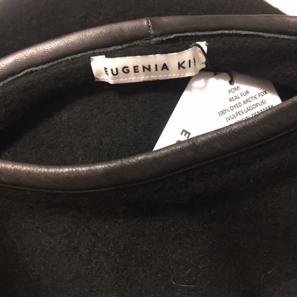 Eugenia Kim Hadley Felted Beret w/ Fur Pompom - Picture 6 of 7